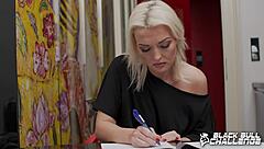 Lovita Fate BBC Interview Turns into Outdoor Striptease with Heels and Clothes Ripped in Public