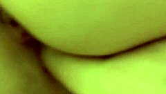 Wife explores anal fingering. She teases with masturbation in intimate session.