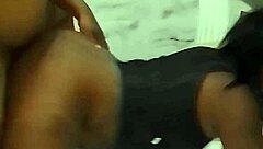 Safada gozando with big black cock deepthroat and anal action making her big tits bounce 😈🍑💦