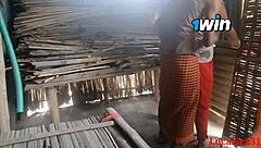 Watch this Bangladeshi village wife get fucked hard outdoors in doggystyle and missionary by her horny lover now!