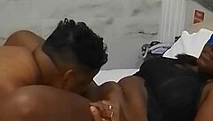 Safada gozando with big black cock deepthroat and anal action making her big tits bounce 😈🍑💦
