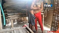 Watch this Bangladeshi village wife get fucked hard outdoors in doggystyle and missionary by her horny lover now!