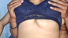 big natural tits chubby indian housewife with saggy boobs and hairy wet pussy moaning close up