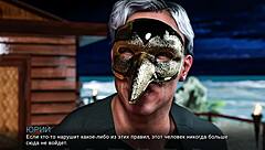 Hey, why not lick that hairy pussy while slapping those big pierced nipples in wild FFM bondage group action?