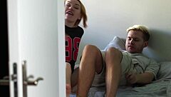 Suggestive Hot Couple Captured Fucking Hard In Airbnb Bedroom