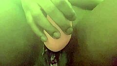 hey check out this intense squirting session with toys in close up pov