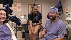 Latina Nurse Stefania Mafra Spreads In Latex Gloves For Pov Fetish