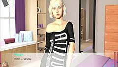 in this casual tale two girls start as lesbian superheroes sharing kisses in their couple adventure episode one