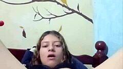 Compilation of homemade videos shows latina masturbating alone at home with natural tits. She enjoys softcore solo sessions in various spots.