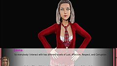 in this casual tale two girls start as lesbian superheroes sharing kisses in their couple adventure episode one