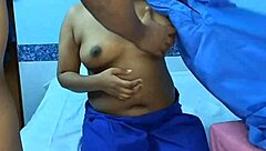 Low marks lead to intense doggystyle punishment with pussy fucking and cock sucking in garage