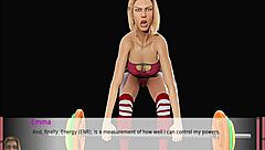 in this casual tale two girls start as lesbian superheroes sharing kisses in their couple adventure episode one