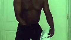 Performing spider crab exercises leading to restricted cum on ass roleplay session three