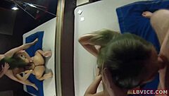 Thai Shemale Patty Delivers Intense POV Blowjob In Handcuffs