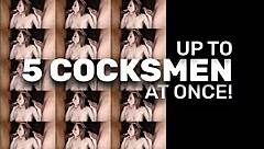 Oh yeah, join me in this gangbang where I fuck cory chase hard with deepthroat and creampie.