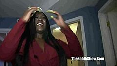 Chocolate sexy armani chocolate gets fucked by hairy arab in amateur ebony reality action