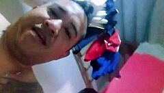 Oh man, watch me fuck my chubby cheating neighbor girl hidden with ass licking and doggystyle!