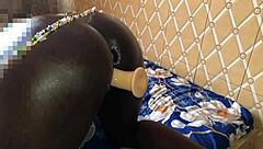 Bbw Amateur Takes Black Long Cock In Pussy And Anal Double Penetration Action