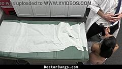 i'll do anything for that doctor's note - even a hot blowjob and doggystyle with the shy ebony nurse!