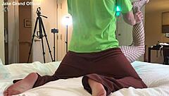 Hey, watch Shaggy dominate that ts college student in wild comic roleplay fun!