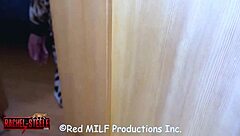 Whoa, Redheaded MILF Cougar Seduces Co-Worker With Teasing Blowjob And Handjob In Stockings!