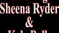 Naughty cinema vibes heat up with seductive Sheena Ryder in stockings and heels