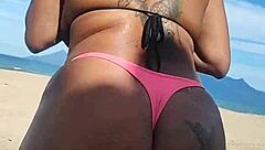 Do you want to watch me showing off on the public beach, sucking my hubby and getting a facial cumshot?