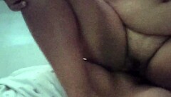 Curvy amateur latina with hairy pussy gets filled slowly in her room