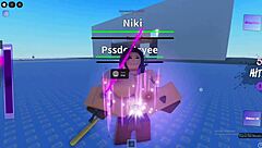 Big cock pounds random babes in wild Roblox condo game action