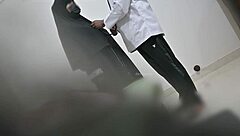 OH MY, this HIJAB MUSLIM LADY BENDS OVER for DOCTOR'S DOGGYSTYLE FUCK in HOSPITAL!
