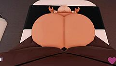 Roblox Slutty Bunny Girl Contrasts Cute Looks with Intense Sex Session