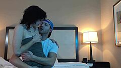 hey, making out with this hot petite woman feels amazing, doesn't it?