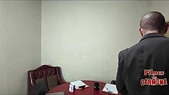 Milf gives blowjob and gets wet pussy orgasm in big ass action