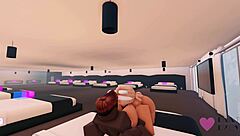 Roblox Slutty Bunny Girl Contrasts Cute Looks with Intense Sex Session