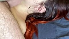 redhead milf gets multiple cumshots in facials compilation