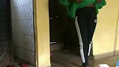 rider battles jet lady lover in intense doggy style session inside short room