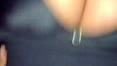 curvy ebony milf riding huge black cock in homemade video