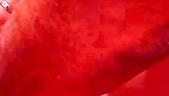 Suggestive ball licking leads to intense doggystyle pussy fucking.