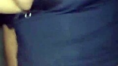 curvy ebony milf riding huge black cock in homemade video