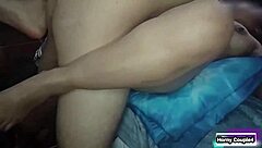 Friend Spreads Wife's Legs For Intense Fucking