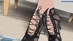 Monika Seduces Black Man