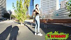 Desperate Brunette Sofia Sweet Secrets Takes Big Black Cock In Casting With Blowjob Riding And Rough Doggystyle Pounding For Food