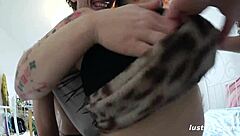 Oh God, Can You Believe This Crazy Homemade Amateur Threesome With Big Cock Pounding Pussy Hard!