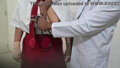 Hey, watch this intense scene where an Indian doctor takes control of a student patient in the hospital for a wild girlfriend-style encounter