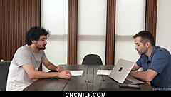 Horny Husband And Friend Take Turns Riding Bound Milf In Steamy 3some