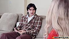 HORNY MILF GETS FUCKED HARD BY PERVERTED GUY IN DEEPTHROAT BIG TITS FANTASY