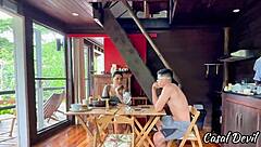 Gostosa Redhead Shakes Big Ass In Shoes Barefoot With Spanking Slapping Domination Feet Action For Intense Thrill