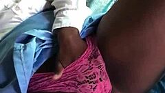 Horny Guy Taps Curvy Ebony Babe's Big Ass In Full-Length Feature On Xred