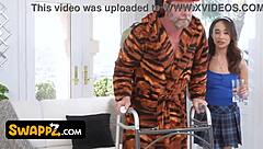 i'm excited to join old men in a wild hardcore foursome with young women