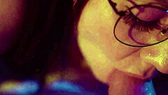 Lustful man pisses on tits of milf and ass fucks her roughly